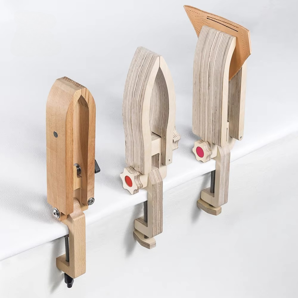 Leatherwork Table - 革製テーブルデスクトップレースステッチ縫製ポニー馬クランプ手作り縫製ツール革工芸ツール革工具