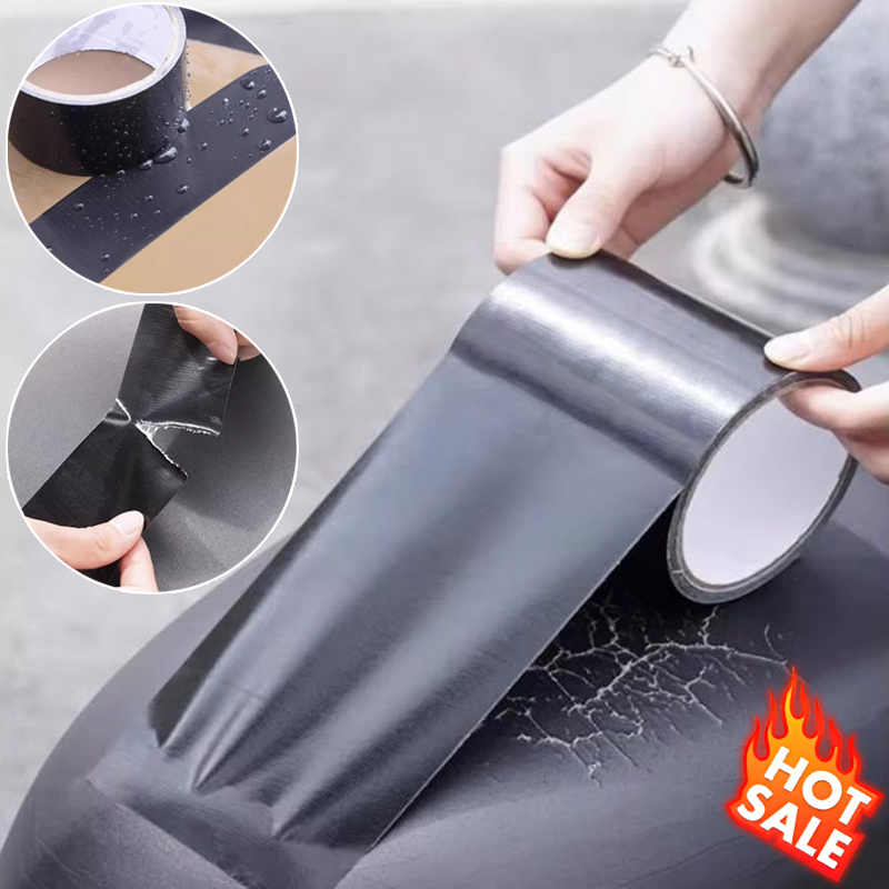 Contact Cement Leather - 黒革粘着パッチ,ソファ修理テープ,カーシート,ハンドバッグ,ジャケット,家具,靴,応急処置パッチ,DIY, 1ロール