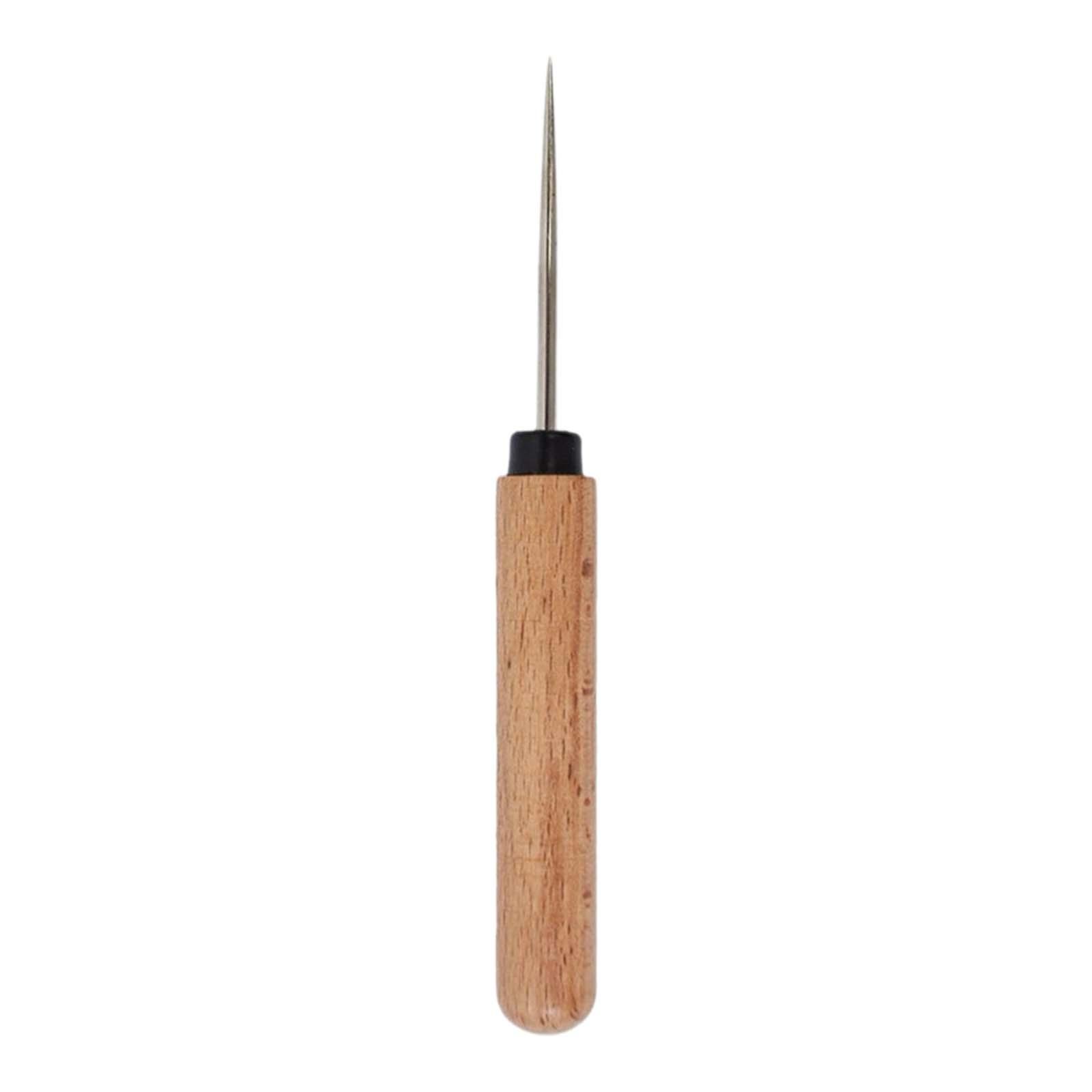 Leatherwork Beginner Tools - プロの縫製用千枚通し、手作り革工芸、縫い目加工、家庭修理、初心者向けの革細工ツール