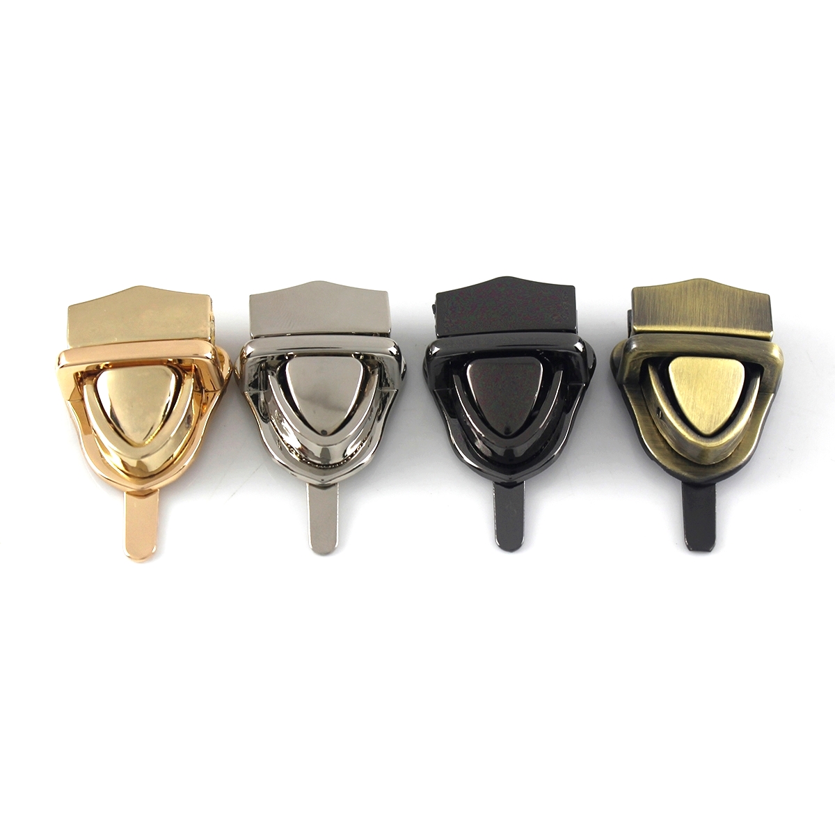 Leatherwork Hardware - 1 ピース金属舌ロックほぞロックレザークラフト女性バッグハンドバッグショルダーバッグ財布diyのハードウェアの付属