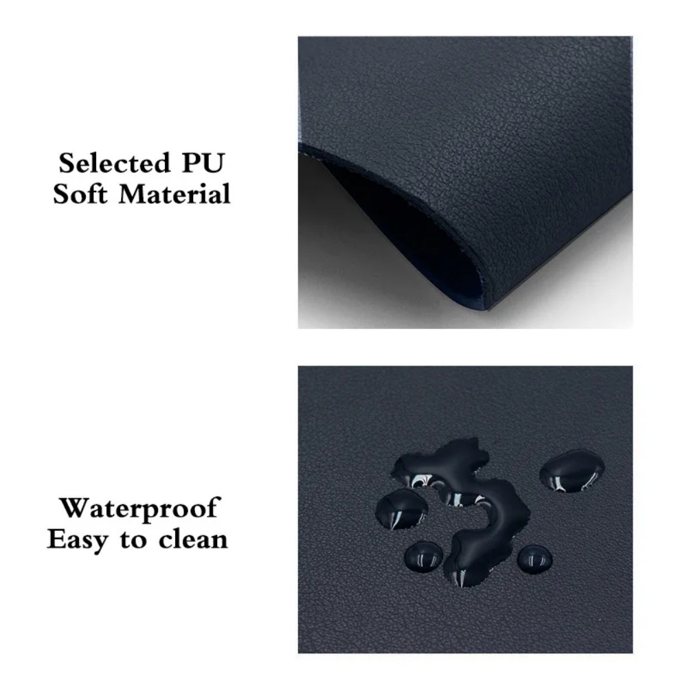 小型 PU レザーマウスパッド防水傷防止ノンスリップゲーミン - Leatherwork Table のレビューと価格
