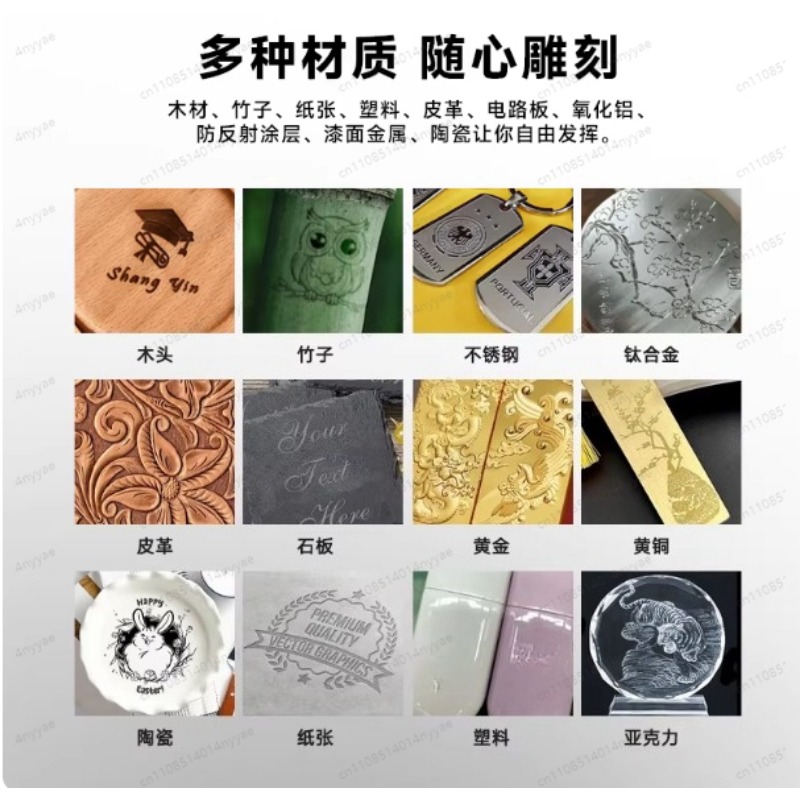 S1 2.5/3.5/6Wレーザー彫刻機 ポータブルミニレー - Leatherwork Press のレビューと価格