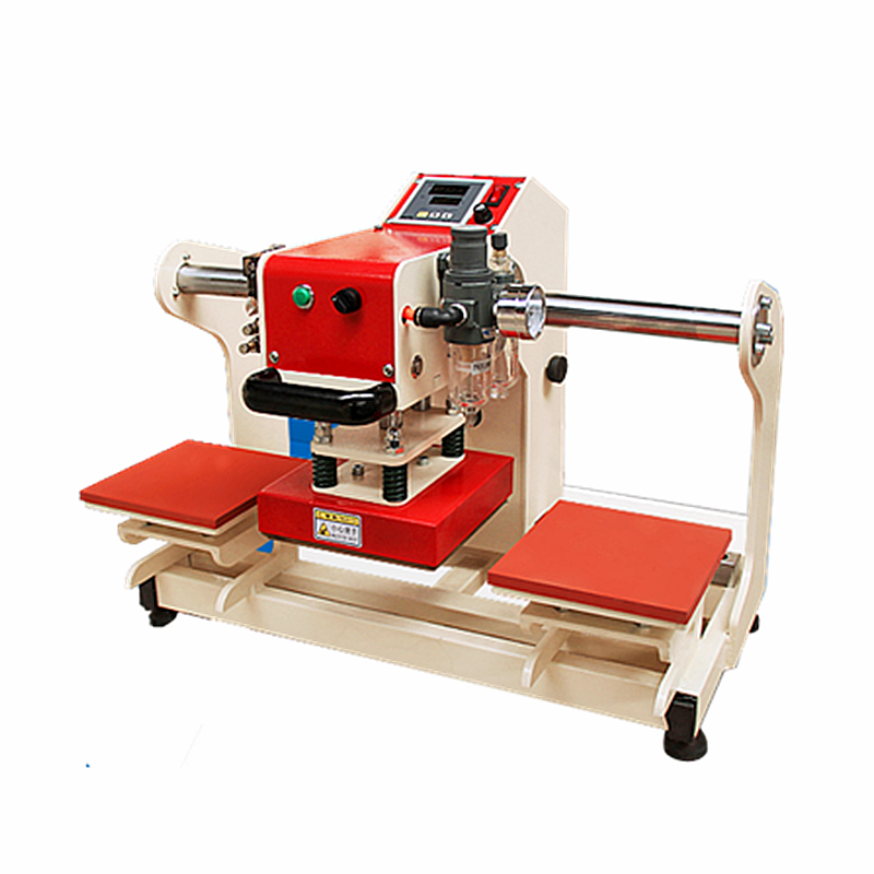 ダブルステーション熱プレス機、空気圧式自動連続作業機、Tシャ - Leatherwork Press のレビューと価格