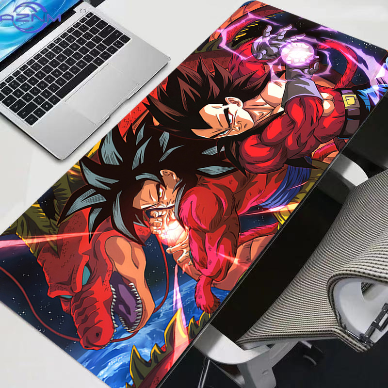 レザー製ドラゴンボールZマウスパッド、ラバー製大型PCマウス - Leatherwork Table のレビューと価格