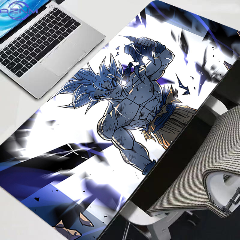 レザー製ドラゴンボールZマウスパッド、ラバー製大型PCマウス - Leatherwork Table のレビューと価格