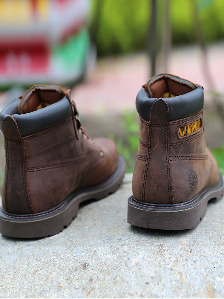 クラシックな本革のメンズブーツ,クラシックなカジュアルシュー - Leather Work Western のレビューと価格