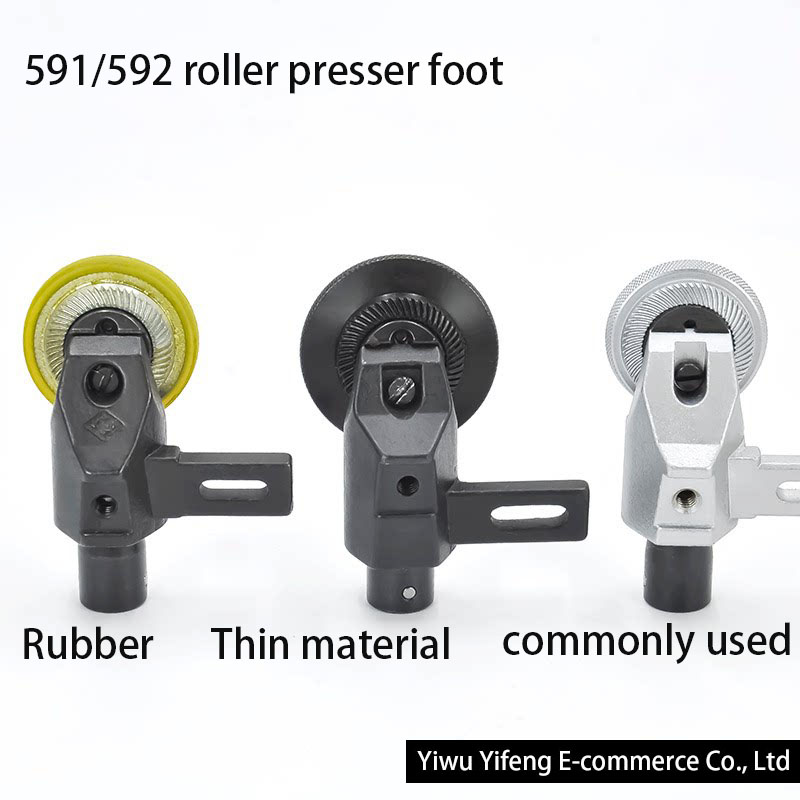 工業用ポストベッドミシン用591/592ローラープレスフット - Leatherwork Press のレビューと価格