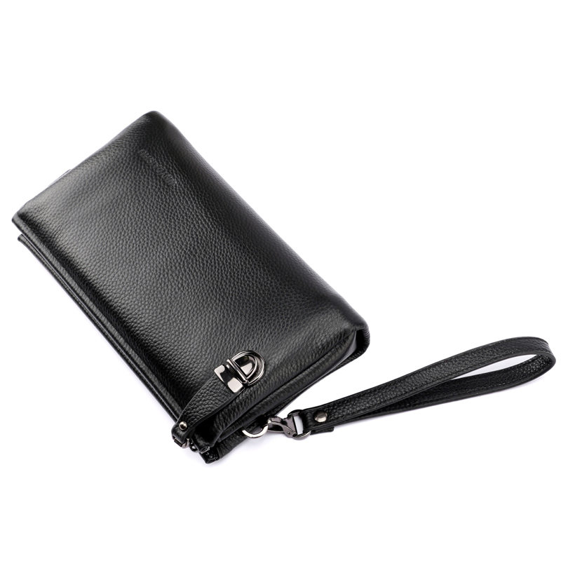 2025 ハンドバッグ男性本物の牛革韓国ロッククラッチ男性本 - Leatherwork Clamp のレビューと価格