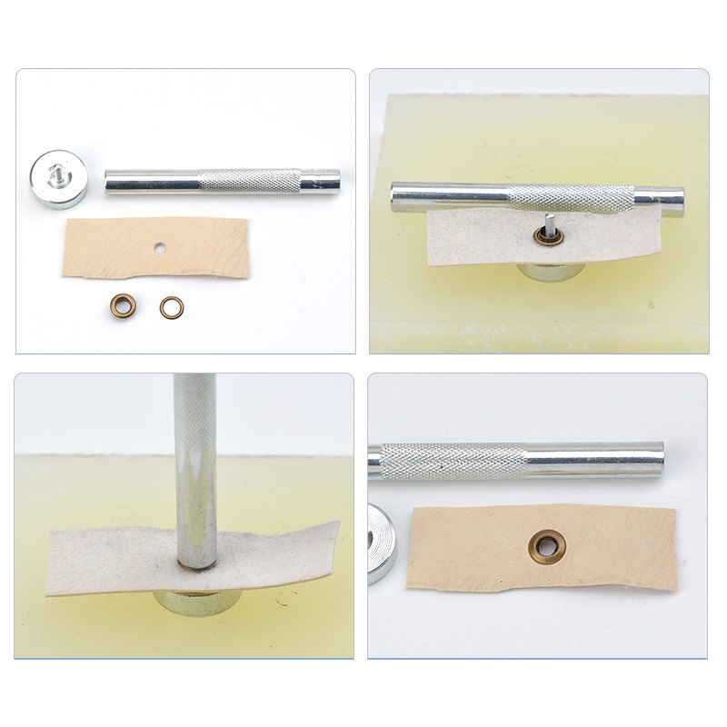 金属アイレットモールドリベット取り付けツール、取り付けが簡単 - Rivet Setter Tool のレビューと価格