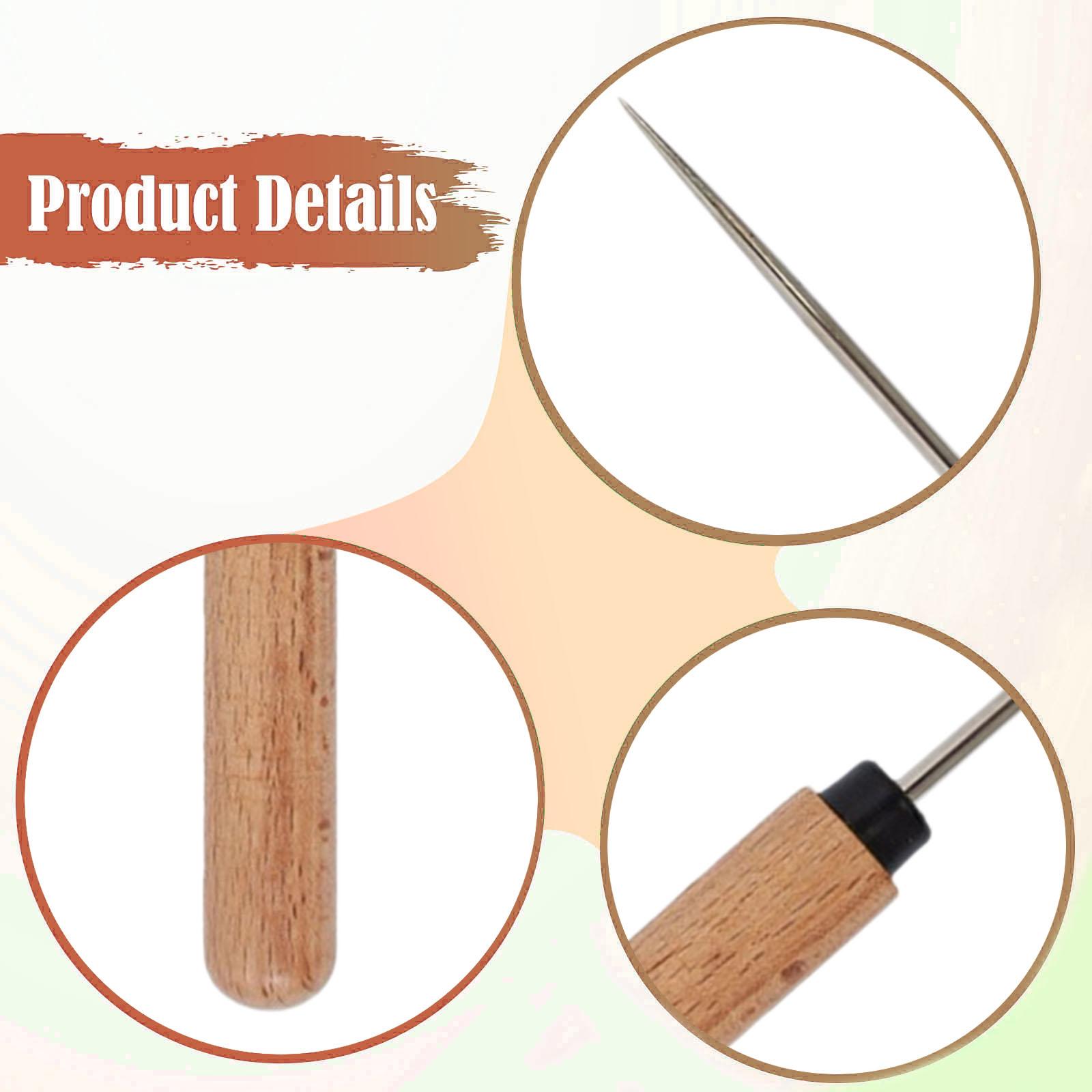 プロの縫製用千枚通し、手作り革工芸、縫い目加工、家庭修理、初 - Leatherwork Beginner Tools のレビューと価格