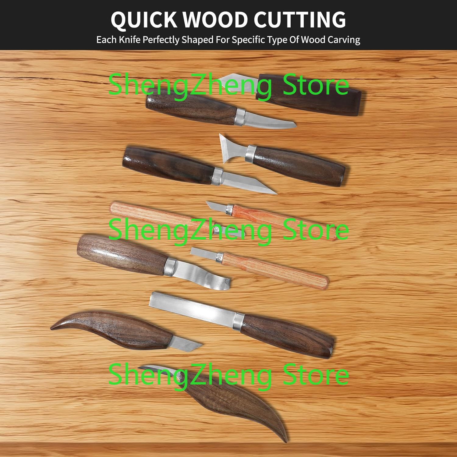 木彫りツールセットキット 木工彫刻ナイフツールセット 初心者 - Leatherwork Beginner Tools のレビューと価格