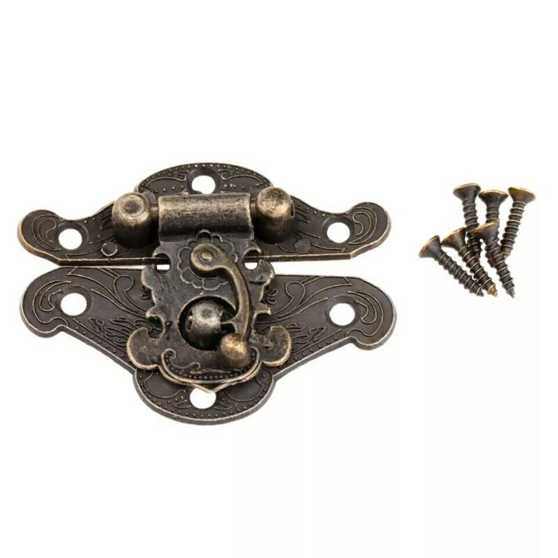 5/10 個ヴィンテージメタルハードウェア家具木箱レザーバッ - Leatherwork Hardware のレビューと価格