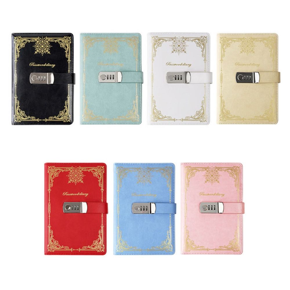 PU レザージャーナルノートブックロック付き A5 100  - Leatherwork Journal のレビューと価格