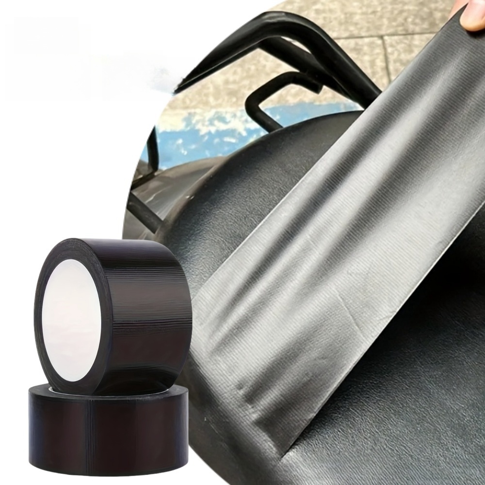 1 ロール黒自己粘着革修理テープソファカーシートハンドバッグ - Contact Cement Leather のレビューと価格