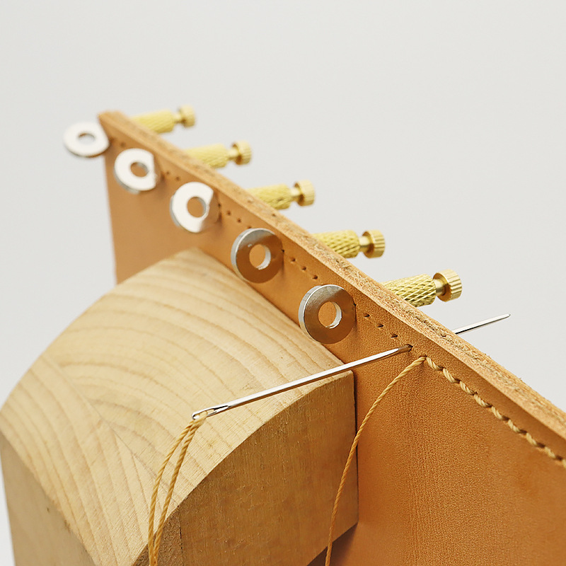 5 個の縫合糸位置決め針 DIY マニュアル革縫合糸クランプ - Leatherwork Clamp のレビューと価格
