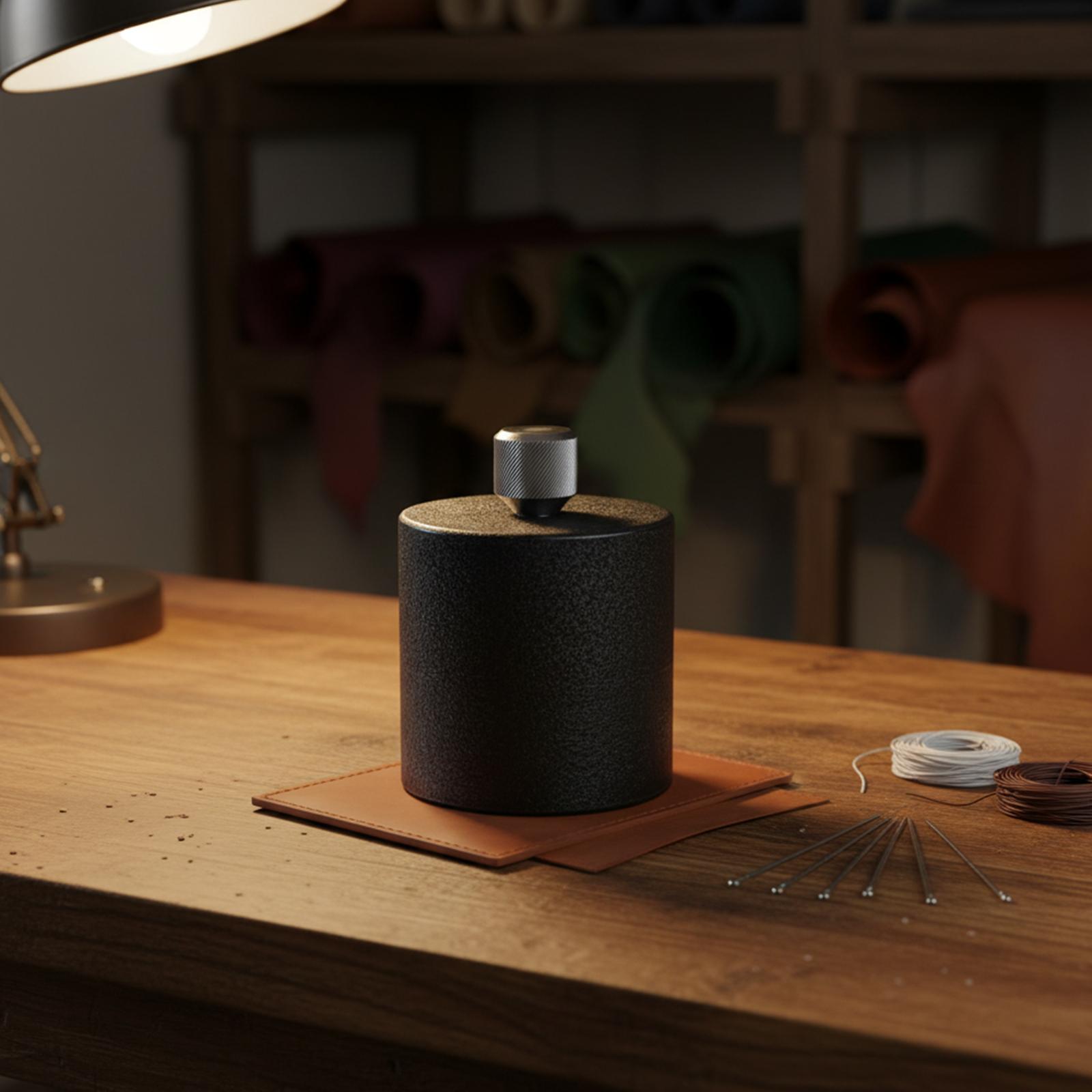 黒鋼製ハンドプレス革加工ツール、精密レザークラフト補強パター - Leatherwork Press のレビューと価格