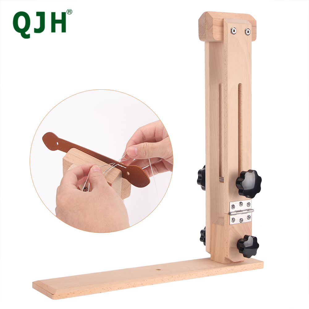 Qjh-革ステッチ,デスクトップ,日曜大工,作業ツール,調整 - Leatherwork Table のレビューと価格