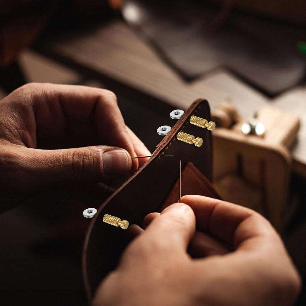 5 個縫合糸位置決め針 DIY 手動革縫合糸クランプ固定切断 - Leatherwork Clamp のレビューと価格