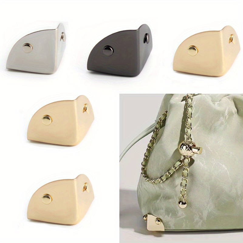 4 個の金属三角コーナー保護バックルレザークラフト財布フリッ - Leatherwork Hardware のレビューと価格