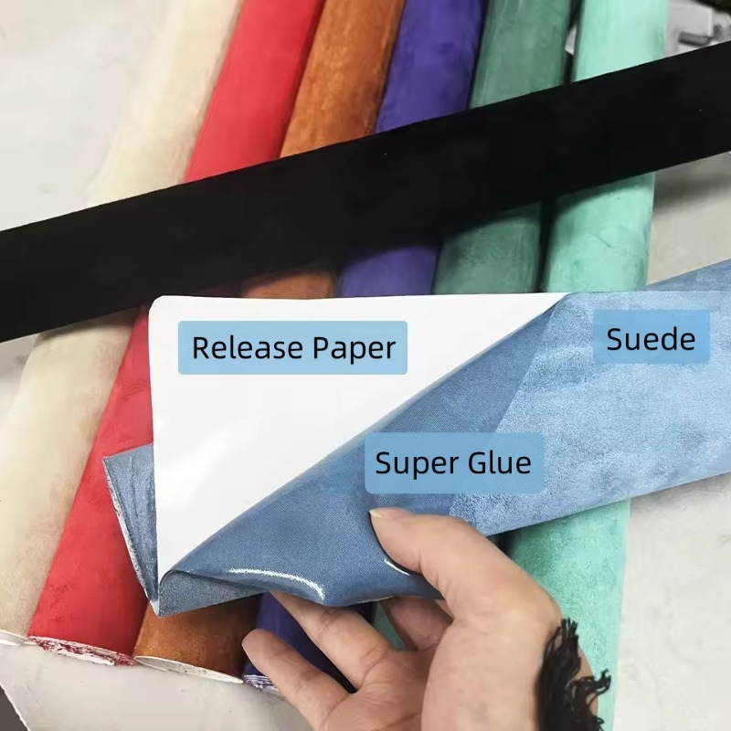 最大200×150cm スエードヘッドライナー生地 自己粘着 - Leatherwork Press のレビューと価格